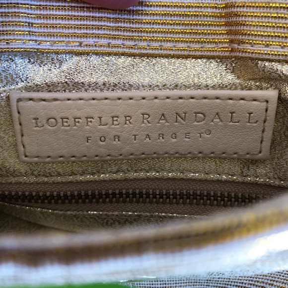Loeffler Randall for Target Gold and White Purse - Picture 6 of 9